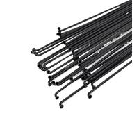 PADGCNOR Pilier léger 1423 Rayons Plats de vélo, Lame courbée en J, Longueur 210-302mm, Radios en Acier Inoxydable for vélo de Route et de Montagne, 12 pièces(J-Bend 280mm)