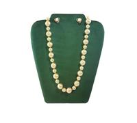 PADGCNOR Presentoir Collier Jewelry Display Stand Foldable Necklace Bust Easel Organizer for Shows Pendant Bracelet Chain Rack Trinkets(Green)
