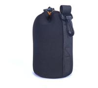 PADGCNOR Sacoche pour Appareil Photo Camera Lens Pouch Bag Neoprene Waterproof Soft Video Case(Orange M)