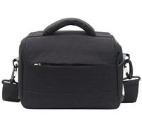 PADGCNOR Sacoche pour Appareil Photo Sac for Appareil Photo Reflex numérique sans Miroir for Canon EOS R100 R50 R R10 R8 R7 R6 RP 250D 200D M200 M50 SX70 Z50 Z30 Z5 Z6 Z7 D3500 D5600(Black)