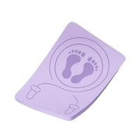 PADGCNOR Tapis de Corde à Sauter résistant aux Chocs, imperméable et insonorisant, 5 Couleurs, for Exercices à Domicile, antidérapant, en TPE, 60 x 45 cm, sans Fil(B-Purple,5Pcs)