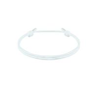 PADGCNOR Tressé à La Main Réglable en Corde Bracelets à cordon tressé réglables, 100 pièces, polyester ciré semi-fini for femmes et hommes(White)