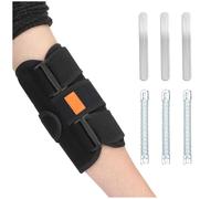 Padivine Coudière réglable pour soulager les douleurs du nerf ulnaire, soutien de la tendinite - Convient pour les hommes et les femmes en cas de syndrome du canal cubital.