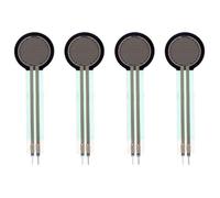 Padivine Lot de 4 interrupteurs de pression FSR402 à couche fine résistante, longue résistance sensible à la force