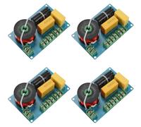 Padivine Lot de 4 séparateurs de fréquence de haut-parleur haut parleur audio à 3 voies 200 W pour home cinéma