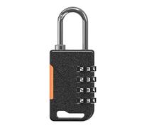 Padlock Combination,4 Digit Heavy Duty Security Padlock - Zinc Alloy Heavy Duty Outdoor Combination Lock - for Home School Gym Suitcase Luggage Box Case Travel Bags Backpack