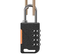 Padlock Combination - 4 Digit Security Padlock | Zinc Alloy Heavy Duty Locker Lock | Waterproof Lock Combination | For Home School Gym Suitcase Luggage Box Case Travel Backpack