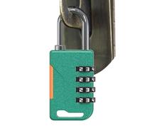 Padlock Combination - Zinc Alloy 2.7x7cm | 4 Digit Resettable Combination Padlock, Heavy Duty Waterproof Security Lock | Portable Anti Theft Lock For Travel Bags Luggage Gym Locker School Use