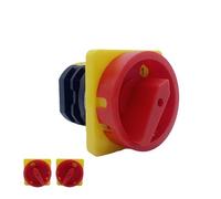 Padlock Rotary Cam Switch HZ5-20/4 L03GS OFF-ON AC380V 20A Two Poles Machine Tool electronic starter Control NWPNLXEA