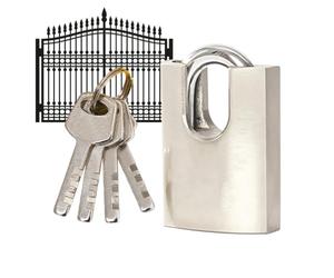 Padlocks for Outdoor Use - Heavy Duty Weather Proof Cut Resistant