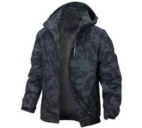 PADOLA Veste Homme mi Saison Veste de Pluie Homme Coupe Vent imperméable Blousons Printemps été Softshell Camouflage Legere Manteau Automne Hiver