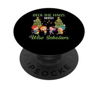 Padre Les salles avec des sages universitaires Enseignants PopSockets PopGrip Adhésif