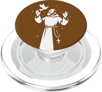 Padre Pio Saint catholique PopSockets PopGrip pour MagSafe