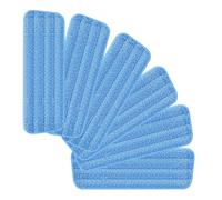 Pads de rechange Enigma S1 pour balai spray - Lot de 6 pads de nettoyage en profondeur, chiffons microfibre lavables pour sols secs et humides, pads réutilisables adaptés aux surfaces dures.