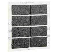 Pads Logis Grips 40mm x 20mm auto-adhésifs antidérapants - rectangulaires, pack = 8 pièces x10 morceau