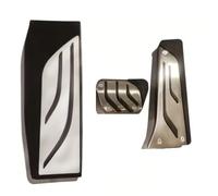Pads Pédale Couvre Pour BMW Pour M3 E90 E92 E93 2007-2013 Couverture Pédales Voiture Accélérateur Frein Embrayage Reste Tapis Antidérapant Voiture Repose-Pieds Kit(LHD AT 3piece)