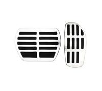Pads Pédale Couvre Pour Kadjar Pour Koleos QM6 Antidérapant AT MT Kit Couverture Pédale Frein À Gaz Voiture Repose-Pieds Kit