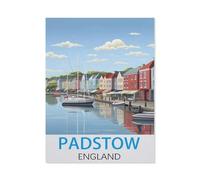 Padstow, Angleterre,Puzzle Jigsaw 1000 Pièces, Puzzle en Bois Adulte Jouets Anime Puzzles Difficiles, Puzzle Intéressant Jouets(75x50cm)-DL38