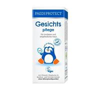 PAEDIPROTECT Crème de soin du visage pour bébé et enfant 75 ml, sans parfum et sans microplastique, crème pour le visage pour peaux sèches et sensibles, ingrédients de soin végétaliens, apaisant et