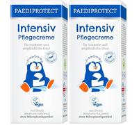 PAEDIPROTECT Crème de soin intensif 75ml, hydrate les peaux sèches & irritées, crème sans parfum pour bébé pour le visage, le corps & les mains, soulage les démangeaisons et prévient les inflammations