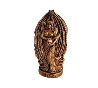 PAEFIU 17,5CM Statue de Déesse Lilith, Sculpture Gothique Lilith, Sculpture de Femme Démon Lilith, Résine à Effet Bronze Antique, Ornements d'autel pour Maison, Bibliothèque, Bureau, Maison, Cadeaux