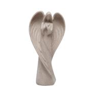 PAEFIU 22 cm Figurines d'ange Gardien, Résine Prier Ange Figurine, Statue d'ange du Désert, Sculpture de Guérison Couleur de Grès, pour Cadeau, Maison, Femmes, Commémoratif De Sympathie de Deuil