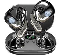 Paekole AI Translator Écouteurs Bluetooth 3 en 1 en temps réel 144 langues et accents, écouteurs Bluetooth sans fil 3 en 1 avec étui de charge, traductores Audífonos espagnol/anglais, compatibles iOS