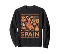 Paella de Guitare Flamenco de Culture espagnole espagnole espagnole Sweatshirt