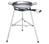 Paella Jeu de Calandre pour Single-Griller : Poêle Ø 38 CM,2 Ring Brenner Ø 30