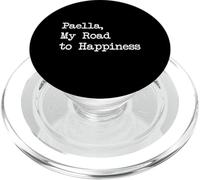 Paella My Road to Happiness Paella Minimaliste PopSockets PopGrip pour MagSafe