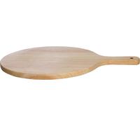 Paella World ALL'GRILL Planche en bois avec poignée 30x1,5cm arbre en caoutchouc alimentaire