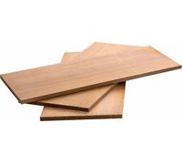 Paella World ALL'GRILL Planches à fumer en bois de cèdre 3 planches 30x12x1cm Poisson Poulet