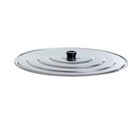 Paella World Couvercles légers en aluminium avec dispositif d'évacuation de la vapeur pour poêles jusqu'à Ø 36 cm