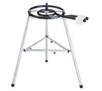 Paella World International Barbecue/Grill à Paella Kit Pied Comfort pour gaz Bague Graveur, Argent, 6 pièces