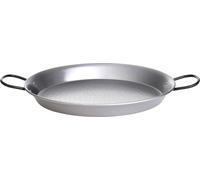 Paella World Poêle à paella espagnole originale type Valenciana 46cm - acier poli - meilleures propriétés de cuisson et de rôtissage