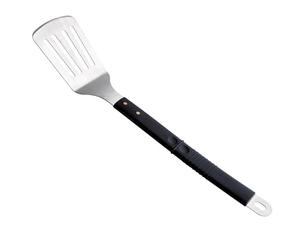 PaellaWorld 9901 Spatule en Acier Inoxydable avec poignée en Plastique, Longueur 48 cm