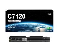 PAESCOY Remplacement De Cartouche De Toner Compatible C7120 pour Xerox Versalink C7120 C7125 C7130, avec Puce, Accessoires D'imprimante,Black-1 Set