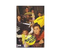 PAEVDIN Poster de film familial Malcolm - Impression sur toile - Décoration murale moderne pour chambre à coucher - 40 x 60 cm