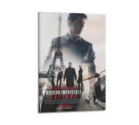 PAEVDIN Poster de film Mission Impossible - Peinture sur toile - Impression d'art moderne pour chambre à coucher - 20 x 30 cm