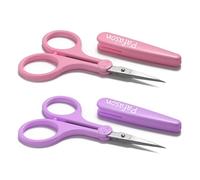 PAFASON Petit Ciseaux de Couture Ensemble Droit Précision Pointe Tout Usage pour Scrapbooking Matelassage Couture Tricot Broderie Point de croix Crochet Fil Laine Papier Tissu Détail
