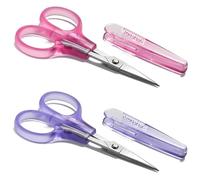 PAFASON Petit Ensemble Ciseaux Bricolage Pointe Droite Précision Fine pour Scrapbooking Quilting Couture Tricot Broderie Point de Croix Crochet Fil Laine Papier Tissu Détail Coupe