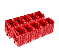 PAFEN Lot de 100 boîtes de rangement NP4 Rouge