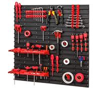 PAFEN Système de stockage 772 x 780 mm - Étagère murale - 36 supports - 2 compartiments