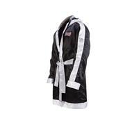 PAFFEN SPORT Peignor de Boxe avec Capuche - Noir/Blanc - Taille: S