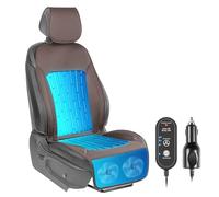 Paffenery 2026 Housse de siège de voiture rafraîchissante améliorée pour siège avant, coussin de siège de voiture ventilé rafraîchissant 12V-24V, housse de siège refroidie pour voiture, SUV, camion