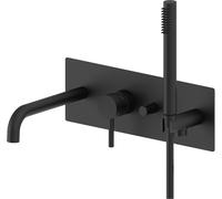 Paffoni Light mitigeur bain-douche encastrée noir LIG001NO