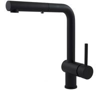 Paffoni Light mitigeur de cuisine sur pied noir LIG285NO