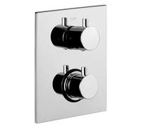 Paffoni Mitigeur thermostatique de douche encastrable LIQ518CR Light 2 sorties