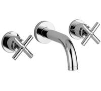 Paffoni Quattro mitigeur de lavabo encastrée chrome QTV003CR