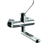 Paffoni Red Mitigeur de cuisine flexible 3/8 pouce 1 trou de robinet Chrome brillant RED302CR
